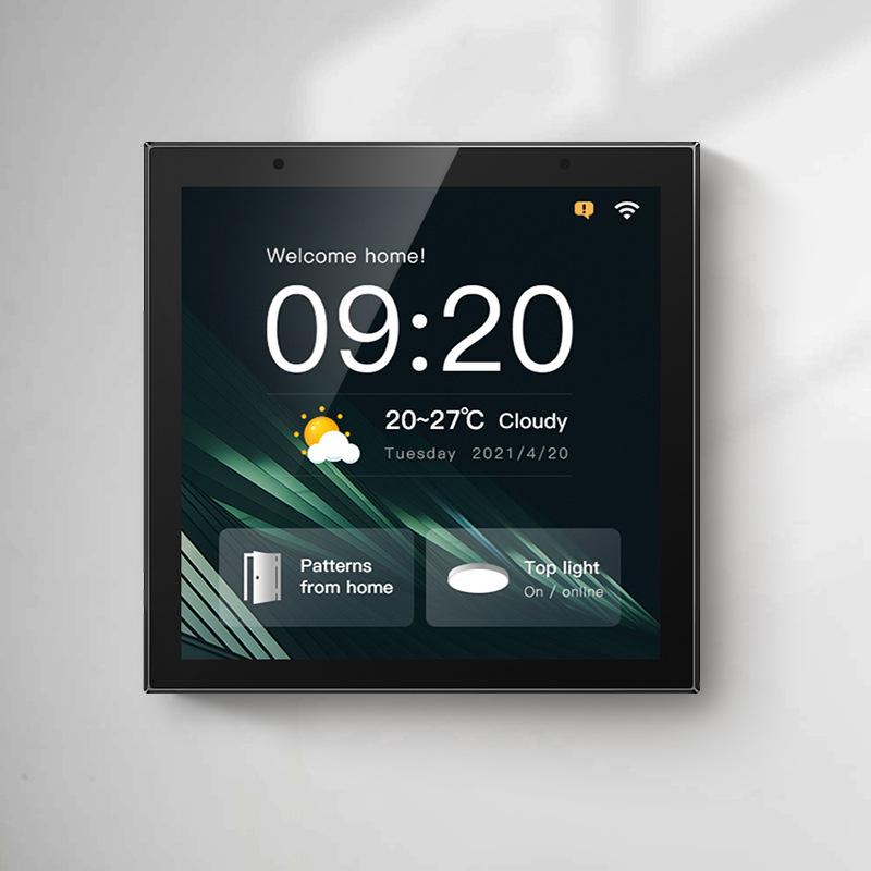 Tuya 4-inch Smart Home Touchscreen Hub with Built-in Alexa and Scene Control