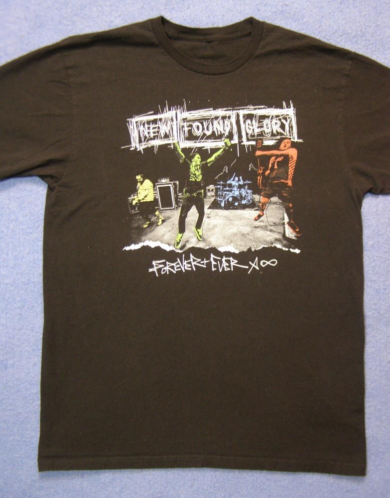 

Hot New Found Glory Concert Tour TShirt Forever+Ever Tour Shirt Cotton NZ1691 Unisex T-Shirt L