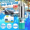 DC 24V 260W High Lift 50m Solar Water Pump Deep Well Pump Submersible DC Pump for Garden Home Agricultural Irrigation