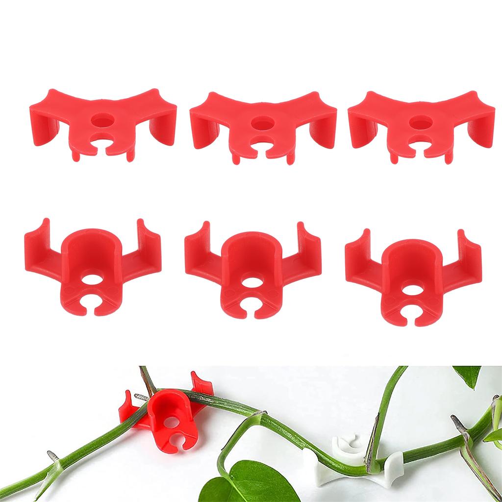 Plant Stem Training Bending Clamps Garden Greenhouse Flower Vegetable Plant Vine Clips for Low Stress Plant Growth 10/20/50Pcs