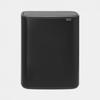 BRABANTIA Bo Touch Bin Waste Bin - 60 L - Matt Black