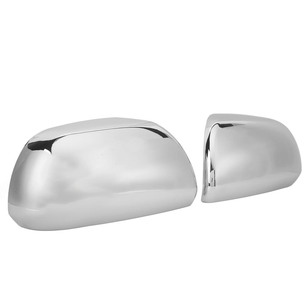 2 Pcs Car Door Mirror Cover ABS Auto Exterior Decorative Accessories Replacement for Sienna 2010‑2018