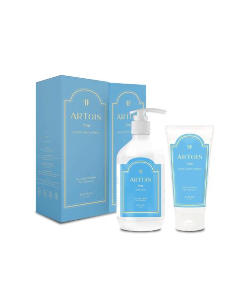 Hand and Body 2-Piece Set (Lotion + Wash) Song Body Lotion + Body Wash