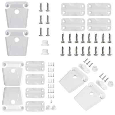 Heavy Duties Plastic Hinges Latches Replacement For Coolers Box Ice Chest With Smooth Operations Safe Locking Mechanism
