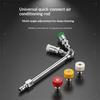 High Pressure Washer Extension Wand Universal Rotary Nozzle Multi-Angle Spray for Air Conditioner & Deck Washing Jobs