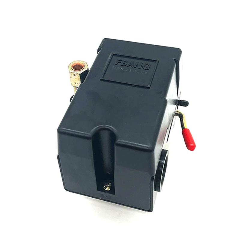 4 Anschlüsse 95-120 PSI Luftkompressor Druckschalter 16-20A Sicherer Luftkompressor Abschalt Schalter Luftkompressor Ersatzteile
