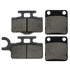 Cyleto Motorcycle Front and Rear Brake Pads Set for Kawasaki KX65 KX 65 2000- for Suzuki RM65 RM 65 K3 K4 K5 2003 2004 2005