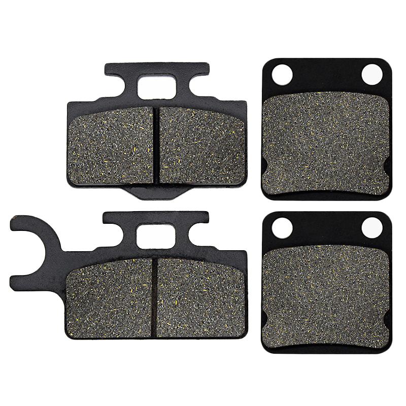 Cyleto Motorcycle Front and Rear Brake Pads Set for Kawasaki KX65 KX 65 2000- for Suzuki RM65 RM 65 K3 K4 K5 2003 2004 2005
