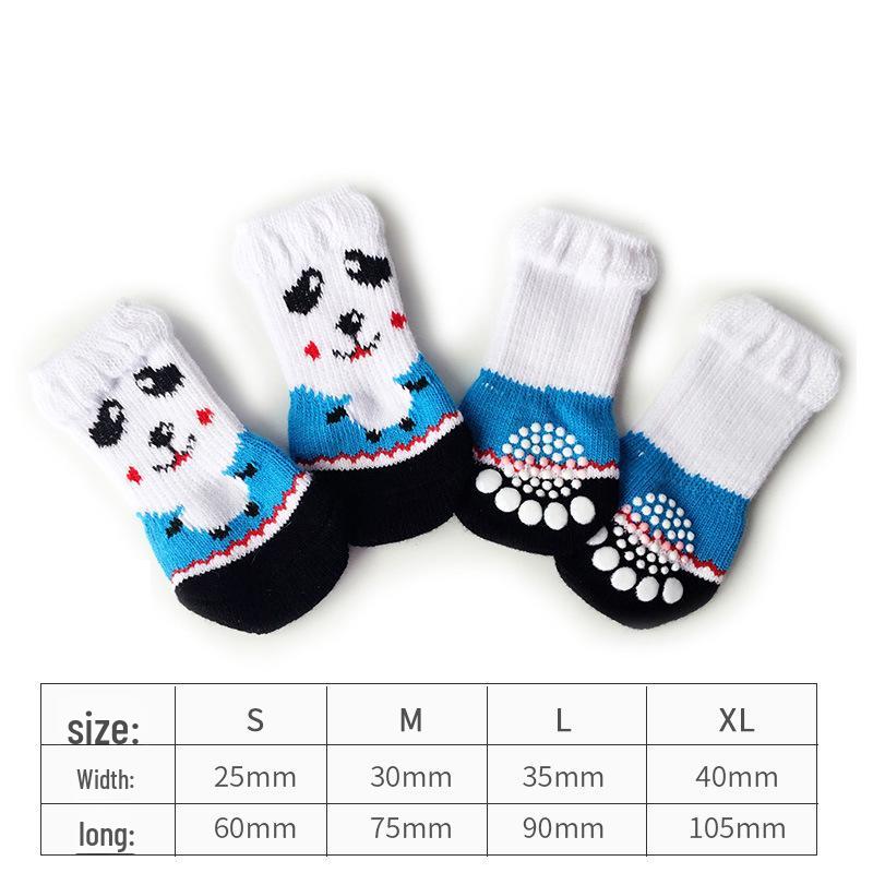 Anti-Scratch Teddy Dog & Cat Socks - Protects Against Dirt and Scratches