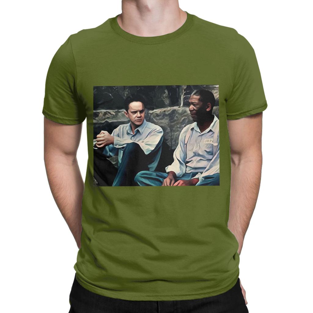 The Shawshank Redemption Andy Dufresne Funny 100 Cotton TShirt The Shawshank Redemption Tees Tops For Unisex