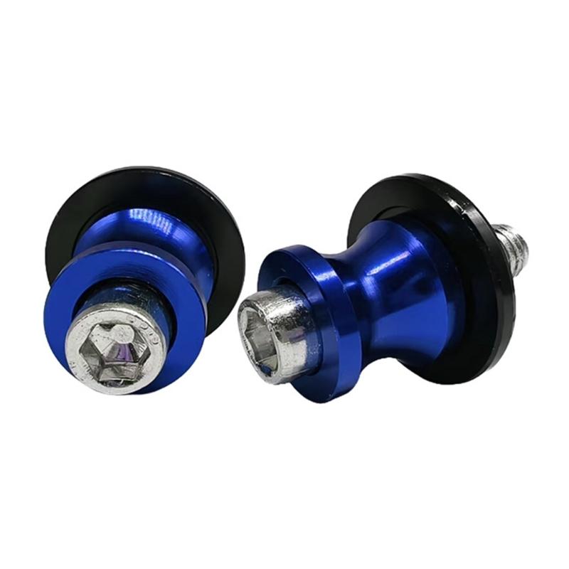 Motorcycle Kickstand Pegs Aluminum Motorcycle Stand Pegs Simple Installation for Personalizes Style & Superior Road Grip