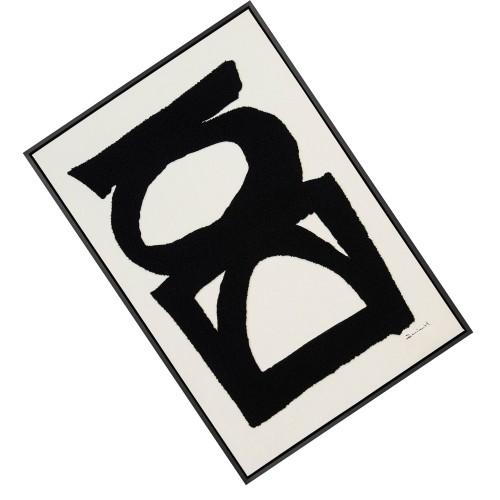 Dan Hobday Abstract II Wooden Framed Plaque