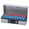 Carl Office Desktop Key Box, Holds 16 Keys, CKB-F16-S
