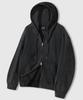 Lemain Second Vintage Pigment 2-Way Oversized Zip-Up Hoodie_2 Colors