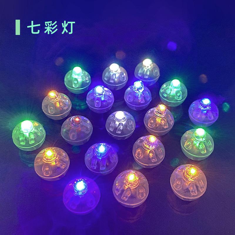 10/20/50/100pcs Tumbler Round Ball Light Balloon LED Flash Luminous Lamps Lantern Light for Wedding Party Birthday Decor