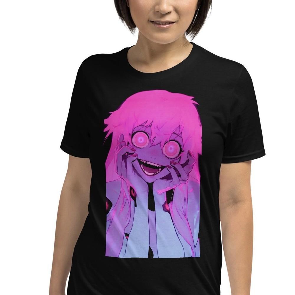 

Anime Girl Kawaii Harajuku Pastel Goth Insane Crazy Short-Sleeve Unisex T-Shirt M