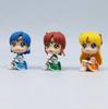 Sailor Moon Anime Figure Q Version Kawaii Sailor Mars Jupiter Mercury Venus Action Figure PVC Collection Model Doll Toy for Kids