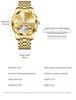 OLEVS New Man Watch Perpetual Calendar Automatic Mechanical Watches for Man Skeleton Flywheel Rhombus Mirror Men's Watches 7121