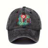 Nurse Life Print Baseball Cap Polyester Casual Adjustable Distressed Hat for Healthcare Professionals