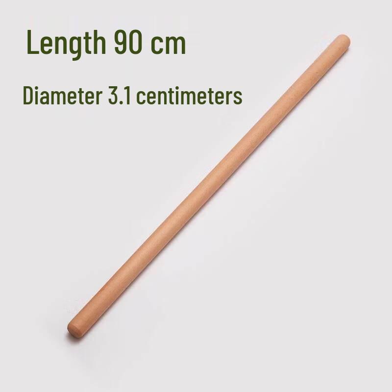 Thickened Beech Wood Rolling Pin