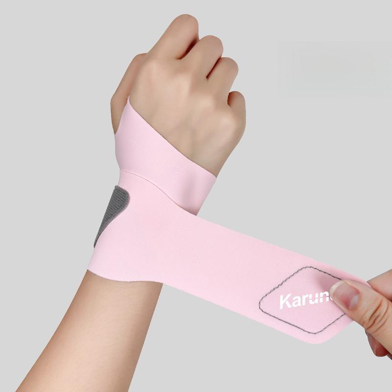 

Fixed Spandex Sport Wrist Guard Wrist Sprain Tendonitis With Fastener Tape Wristband Ultra Thin Joint Brace Fitness Sports Wrap
