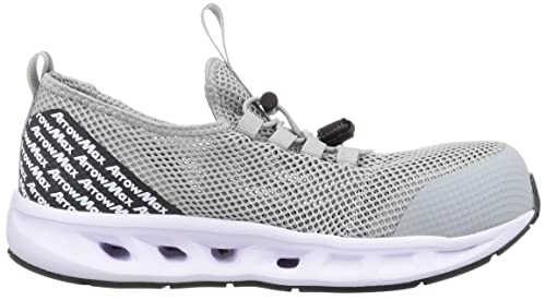 Fukuyama Rubber Arrow Max Work Shoes, Gray, Size 25.5 cm, 3E