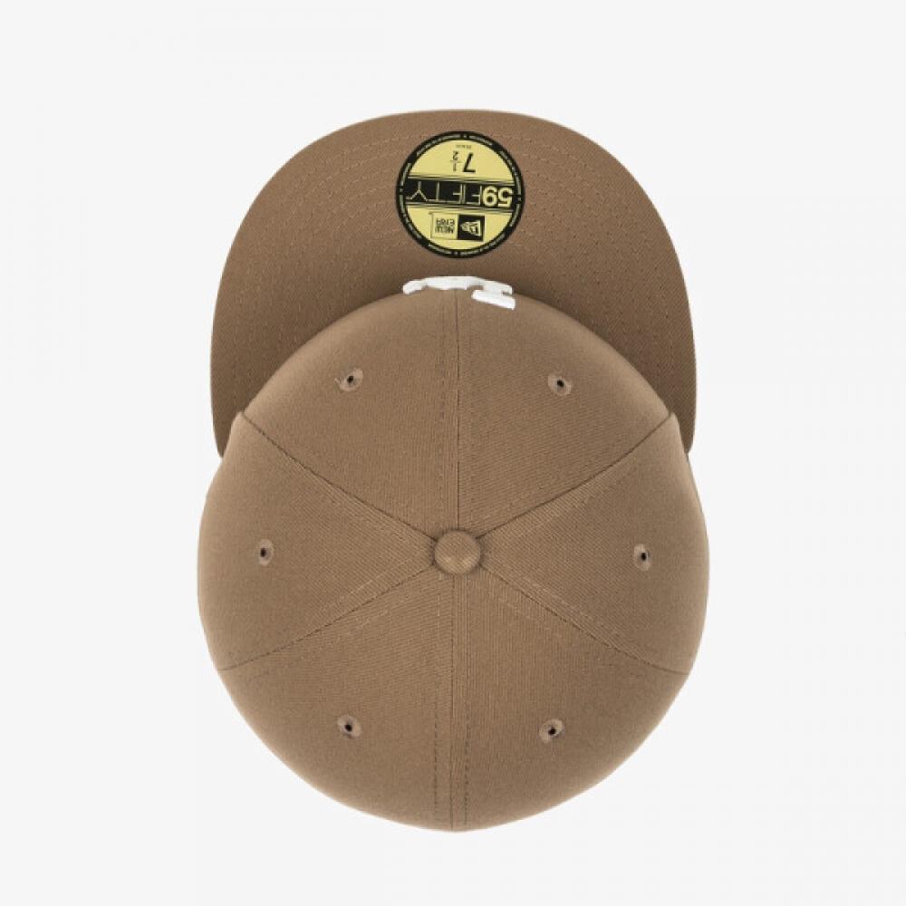 New Era Unisex Mlb La Dodgers Basic Cap Khaki
