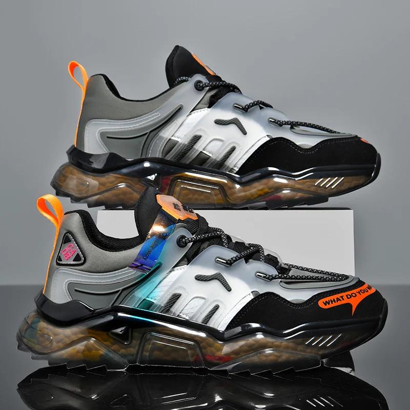 Модная мужская обувь Кроссовки мужские повседневные мужские туфли теннисные Роскошные — фото 16