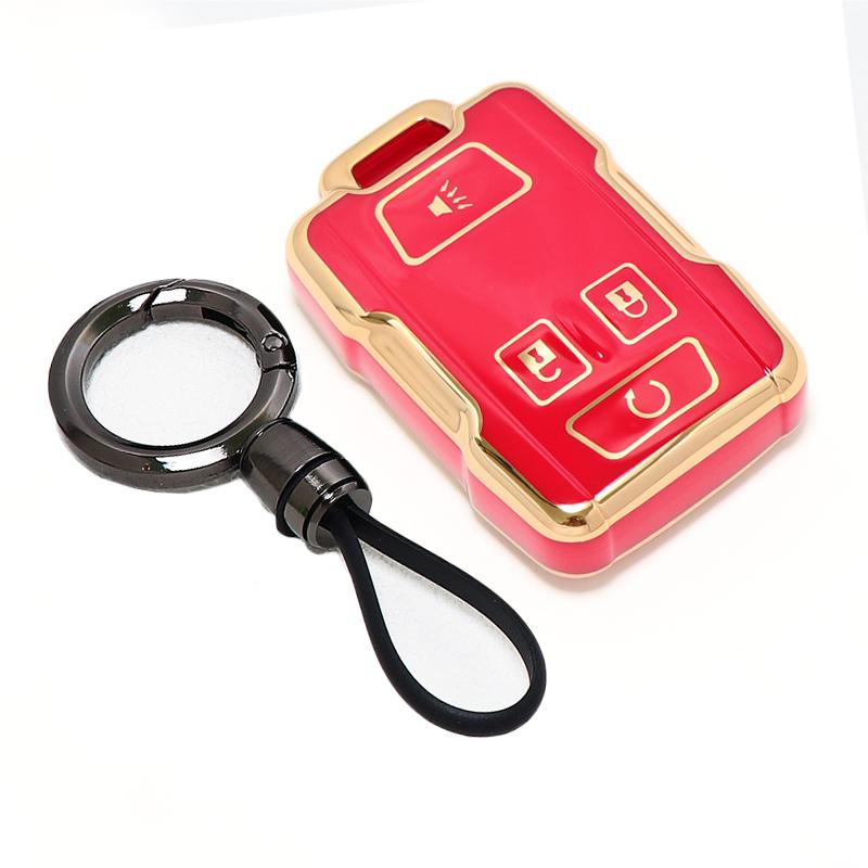 TPU Entry Case Remote Key Fob Shell for Chevrolet Silverado 1500 Colorado 2500 3500 Tahoe Suburban for GMC Sierra Canyon 2014