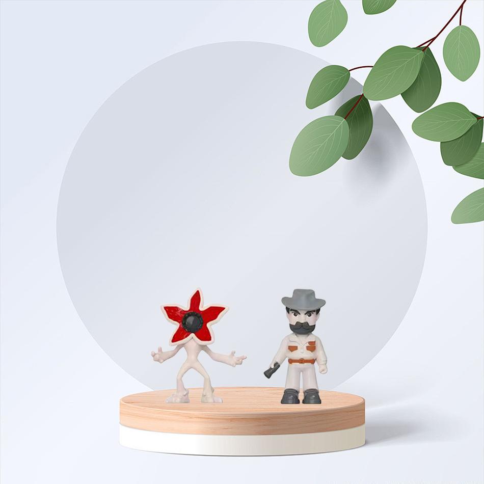 New 24PCS Strangered Horror Thing Advent Blind Bag Christmas Tree PVC Ornaments Blind Box Collectible Gift for Fans Xmas