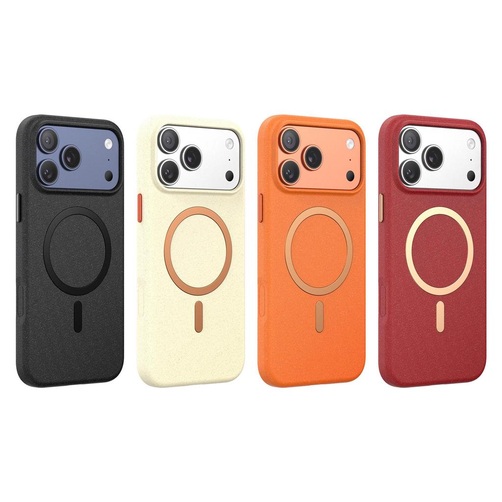 Magnetic Matte Sand Case for iPhone 17 Pro Max - 16PM Protective Cover