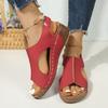 Women's Summer New Large-size Sandals Car Stitched Breathable Sandals