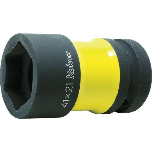 

Ko-ken Impact Wheel Nut Socket, PW8P-35X17, White, 25.4mm Drive x 83mm Overall Length, Combination Type/Thin Wall/Colored