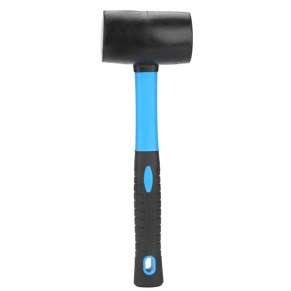 Soft rubber hammer, double-sided, tile and glass installation tool.