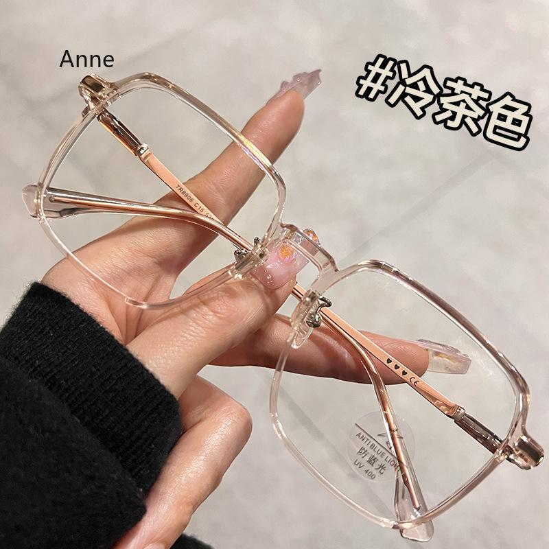 Large Sizes Finished Myopia Glasses Fashionableabley Anti-reflective Optical-grade Computer Use Minus Eyewear Unisex Nearsighted Diopters 0 To -4.0