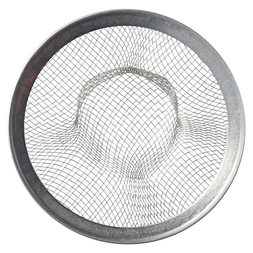 304 Edelstahl Maschensieb Silber Küchenabgusskorb Spülkorb Filter Badezimmerspüle