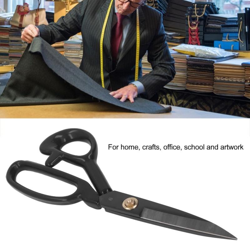 9in Sewing Scissors Professional Heavy Duty High Manganese Steel Ergonomic Tailor Sewing Scissors For Fabric Craft Leather