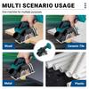 20000RPM Multifunction Curved Cutting Saw Cordless Portable Woodworking Power Tool Brushless Electric Circular Saw