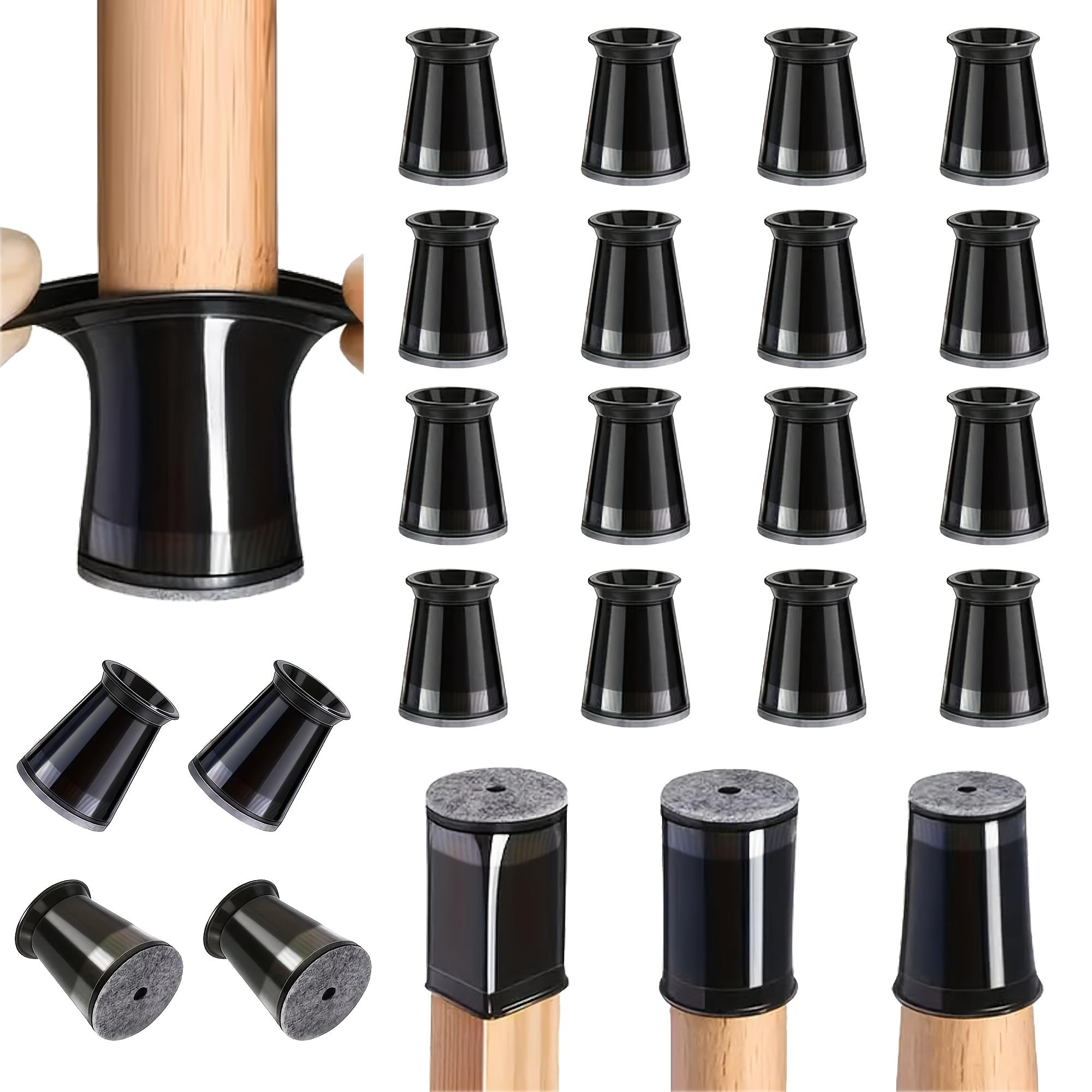 

12Pcs Table & Chair Foot Protection Covers, Anti-Slip Silent Foot Caps, Wear-Resistant & Noise Reducing Furniture Leg Protectors
