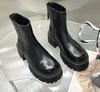 Fashion Fashion Women's Ankle Boots High Heel Round Head Thick Heel Back Zipper Fashion Boots Platform Shoes Boots Women 2025