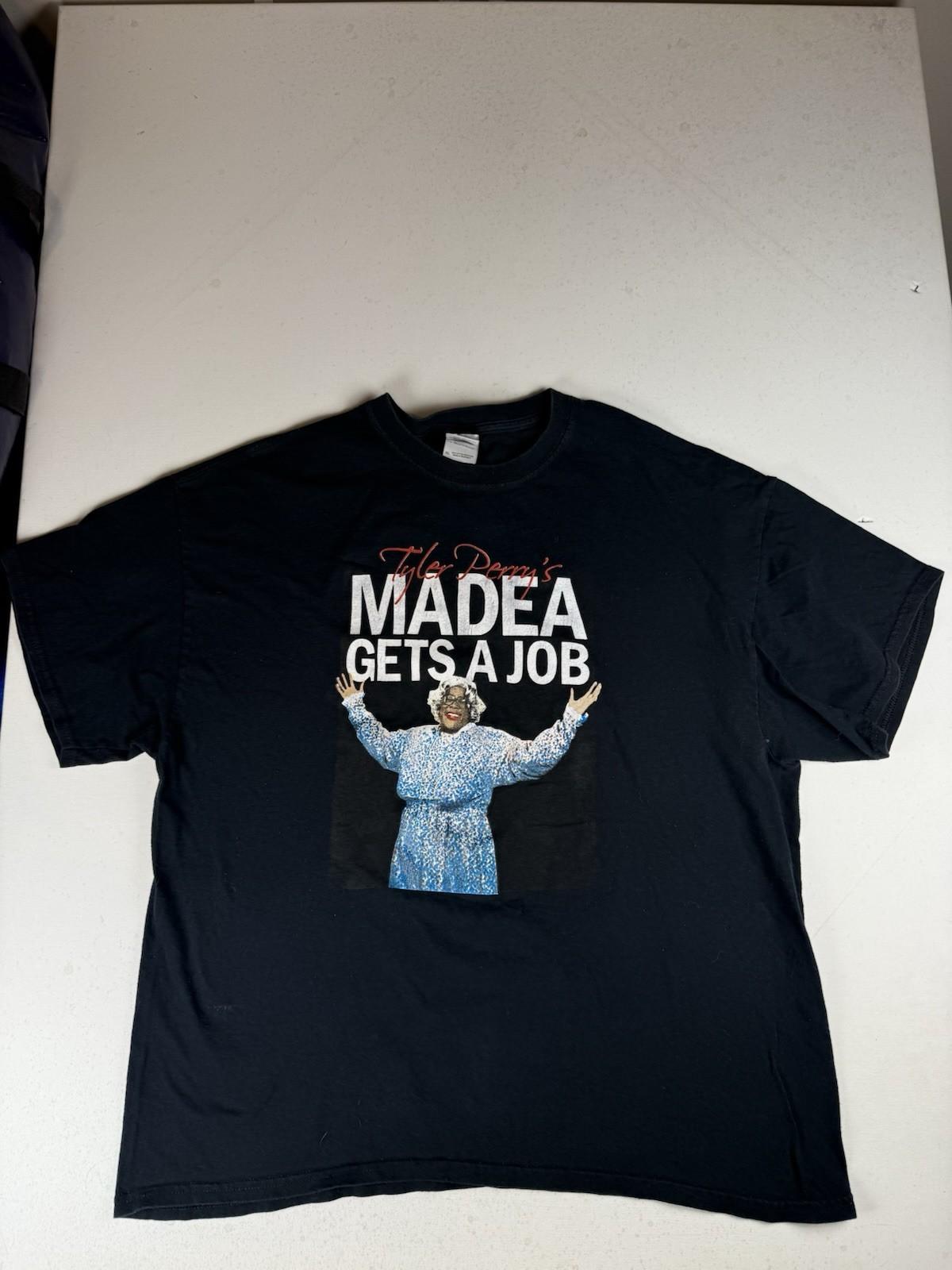 Tyler Perry s Madea Gets a Job Graphic T-Shirt Size XL Unisex T-Shirt S