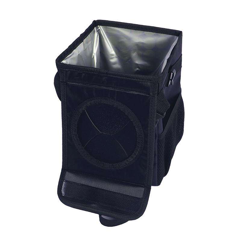 Portable Car Waterproof Trash Bin Center Console Seat Back Installation Garbage Bin Organizer Storage Auto Interior Accessories