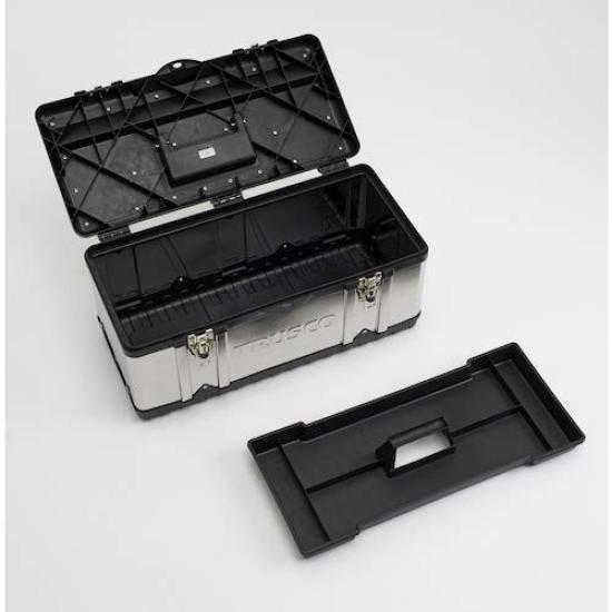 TRUSCO Stainless Steel Tool Box L Size TSUS-3024L