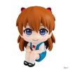 10CM Anime Evangelion Ayanami Rei Figure Souryuu Asuka Langley Look Up EVA Sitting Model Toy Doll Aciton Figure PVC Ornament