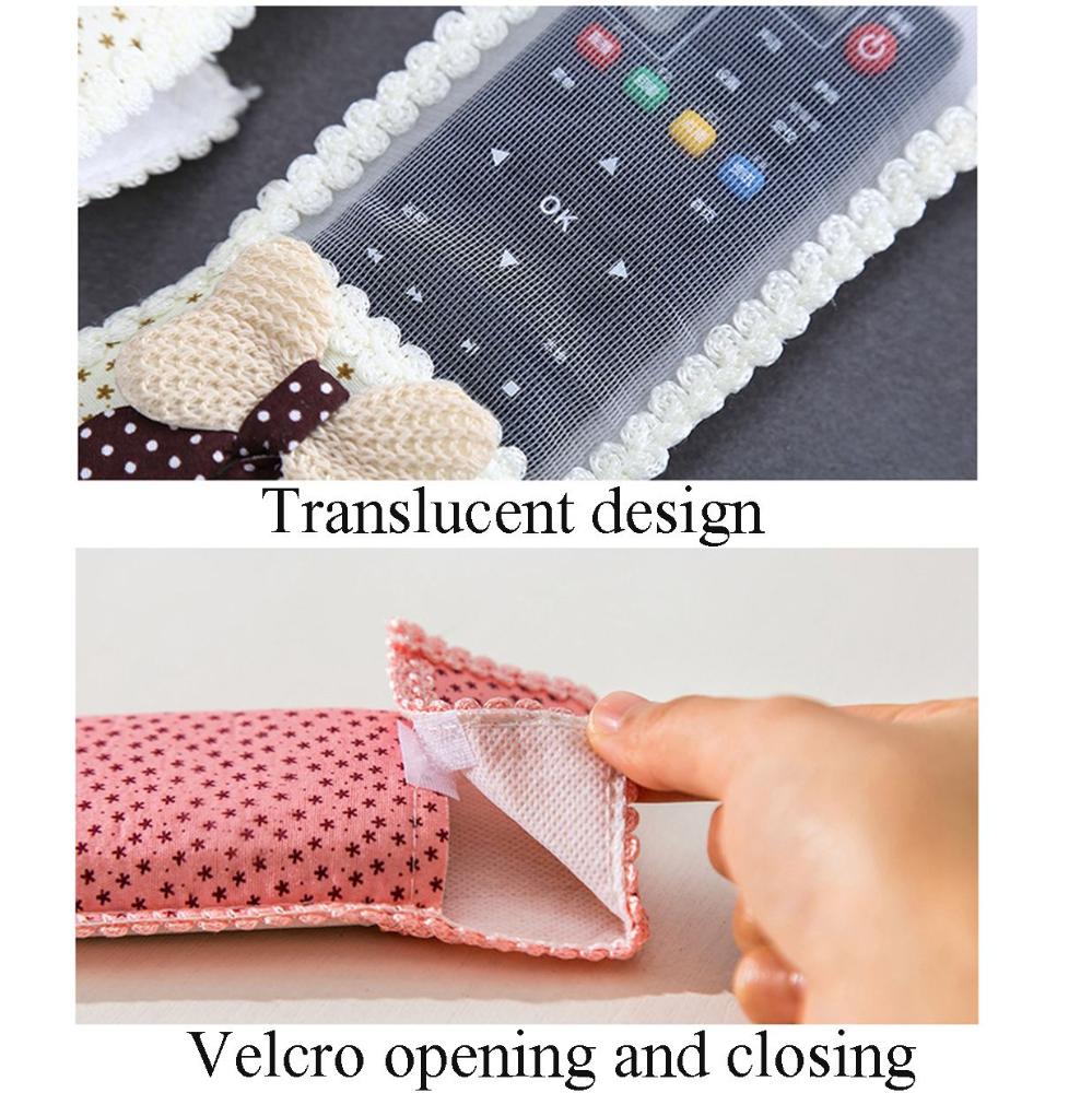 Remote Control Remote Control Protector Cover Fabric Protective Cover Storage Bag Dustproof Case