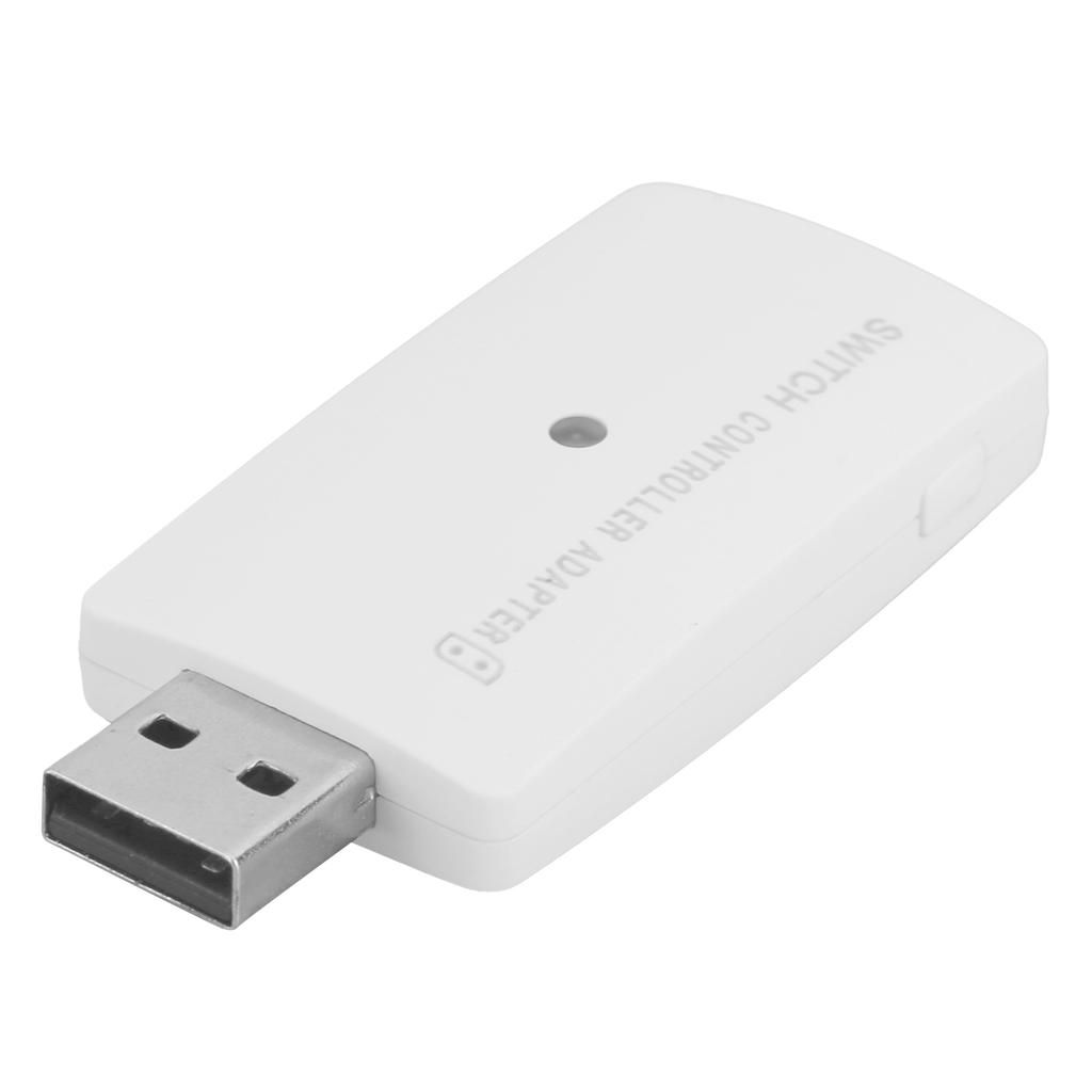 Portable USB Wireless Bluetooth Controller Adapter Handle Converter for PS4 Switch Game ConsoleWhite