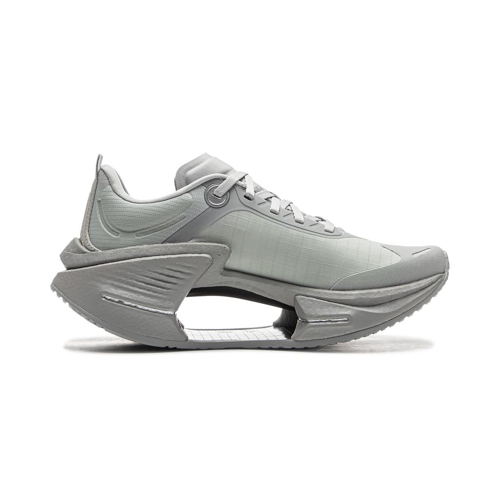 Li Ning Shadow 3 Essential Cushioning Abrasion Resistant Support Rebound Low top Running Shoes Women's Brick Gray ARRV002-35