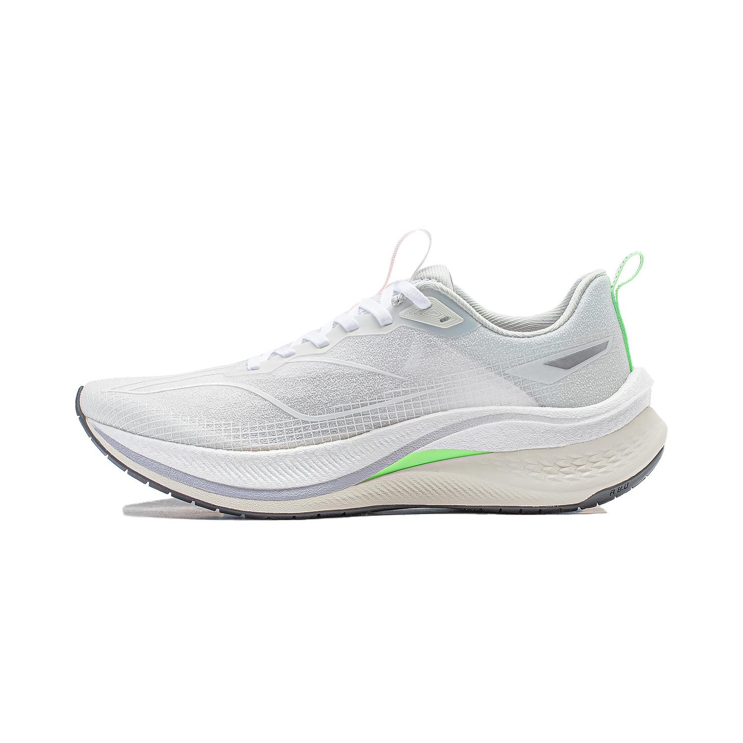 

New LiNing Red Hare 7 Pro Shock Absorbers With Slip Resistant Features Low Top Sprint Running Shoes Women s White ARPU002-3 38