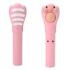 Gakken Nyantan Cat Paw Handheld Vibrating Massager Pink 83024 Silicone Paw Pad Body Relaxation Device for Shoulder Foot Calf