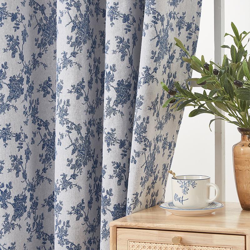 Cortinas Boho Blackout para Dormitorio con Estampado Geométrico, Parte Superior con Ojales, Oscurecimiento de Habitación, Aislamiento Térmico para Ventanas